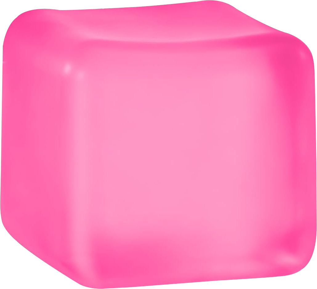 Bubblegum Pink Plimbo Squeeze Cube